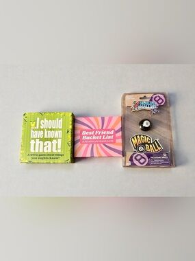 Bundle of Games Trivia, Scratch Of Dates & Magic 8 Ball